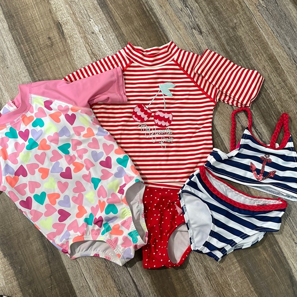 Toddler Bathing bundle Joe Fresh, Jessica Simpson, Penelope Mack